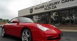 2003 Porsche 911 Carrera Convertible in review - Village Luxury Cars Toronto