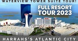 Harrah's Atlantic City NJ Full Resort Tour Waterfront tower suite