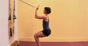 Ellie Herman Demonstrates the Pilates Squat