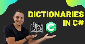 📚What is a Dictionary in C#?