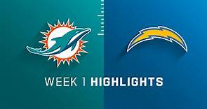Dolphins vs. Chargers highlights | Week 1