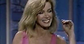 Donna Mills on Aresenio Hall Show in 1991