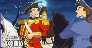 Liberty's Kids 105 - The Midnight Ride with Paul Revere & William Dawes | History Cartoons for Kids