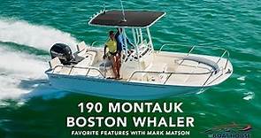 2024 Boston Whaler 190 Montauk: Expert Walkthrough & Favorite Features with Mark Matson