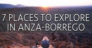 7 Places to Explore in Anza-Borrego Desert State Park
