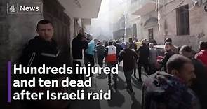 10 Palestinians dead, over a hundred injured after Israeli military raid on Nablus triggers battle