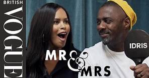 Sabrina & Idris Elba Play Mr & Mrs | Vogue Challenges | British Vogue