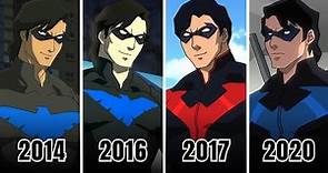 The Evolution of Nightwing (The DC Animated Movie Universe)