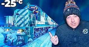 Overnight on Arctic Sleeper Train (The Lapland Express)