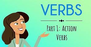 Verbs Part 1: Action verbs | English For Kids | Mind Blooming