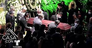 Estos fueron los momentos más emotivos en el funeral de Vicente Fernández | Telemundo