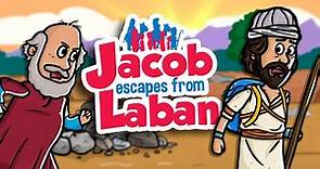 Jacob escapes from Laban 🐑🏃🏻 | Animated Bible Stories | My First Bible | 14
