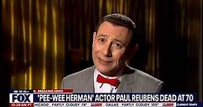 'Pee-wee Herman' actor Paul Reubens dead at 70 | LiveNOW from FOX