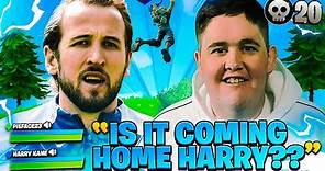 I interviewed HARRY KANE whilst playing Fornite!