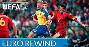 EURO 2000 highlights: Belgium 2-1 Sweden