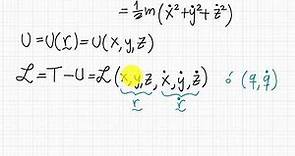 Sem07-01 Ecuaciones de Lagrange - Introducción