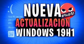 ⚠️ Ultima Actualización Windows 10 1903 / Mejor mira el vídeo! 🤬