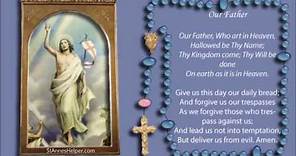 Catholic Rosary Videos: Glorious Mysteries Of The Rosary - The Bead Moves With The Prayers