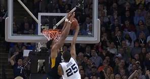 West Virginia's Sagaba Konate makes monster block against Villanova