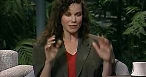 Barbara Hershey- The Tonight Show With Johnny Carson 1990