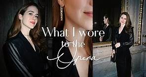 What I wore to the Opera in Vienna | A lesson on how to dress elegantly