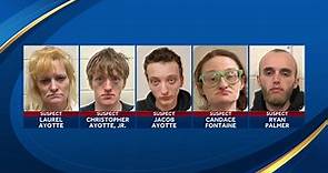 5 people accused of conspiring to move dead man's body in Newport