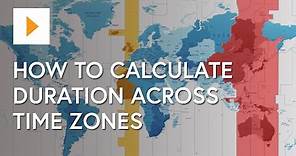 How To Calculate Duration Across Time Zones
