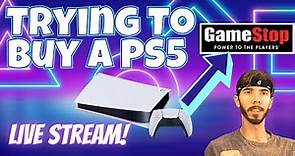 Attempting to Buy the PS5 from GameStop - PlayStation 5 Restock Stream