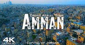 AMMAN 🇯🇴 عَمَّان 2024 Drone Aerial 4K | Jordan الأردن