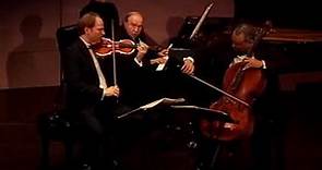 Beaux Arts Trio plays Schubert (2nd movement)