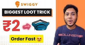 Swiggy Minis Biggest Loot | Order Sling Bag In Just ₹2 | Swiggy Minis New Offer