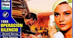 Operación Silencio - (1966) -HD- Castellano - Película Completa - Gerard Barray - Espionaje