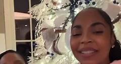 Ashanti shares her Christmas with us #nelly #ashanti #ashantiandnelly #nellyandashanti