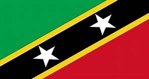 Evolución de la Bandera de San Cristóbal y Nieves - Evolution of the Flag of Saint Kitts and Nevis
