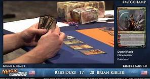 2013 World Championship - Standard Round 6 - Reid Duke vs. Brian Kibler