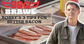 Bobby Flay's 3 Tips for Better Bacon | BBQ Brawl | Food Network