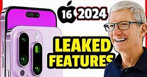 iPhone 16 Leaks: 10 Features Revealed! That Will Blow Your Mind (RIP Samsung) #iphone16