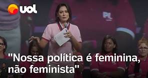 Após dia da Mulher, Michelle Bolsonaro diz que papel da esposa é ajudar o marido