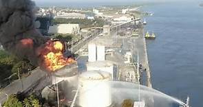 ¿Cuál es la causa del incendio en Barranquilla?