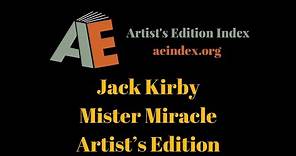 Jack Kirby Mister Miracle Artist’s Edition (flip through)