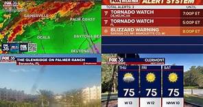LIVE: Strong, severe thunderstorms in Florida - Live radar, weather cameras, maps