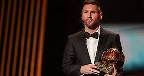 Balón de Oro 2023 | Messi sigue haciendo historia al lograr su octavo Balón de Oro - Fútbol vídeo - Eurosport