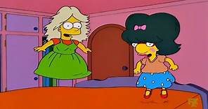 Bart y Milhouse se visten de señora - Los Simpson
