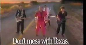 1987 Don't Mess With Texas PSA TV Commercial