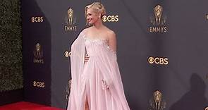 Beth Behrs dazzles at the 73rd Primetime Emmy Awards red carpet