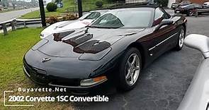 2002 Corvette 1SC Convertible