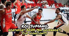 Roi Sumang Northport PBA Governor's Cup Highlights