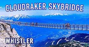 🇨🇦[4K] World's Highest Elevation Suspension Bridge on Mt.Whistler in Canada