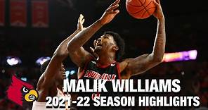 Malik Williams Regular Season Highlights | Louisville Forward