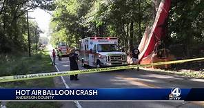 1 injured after 'Hagar the Horrible' hot air balloon makes hard landing in Anderson, officials say